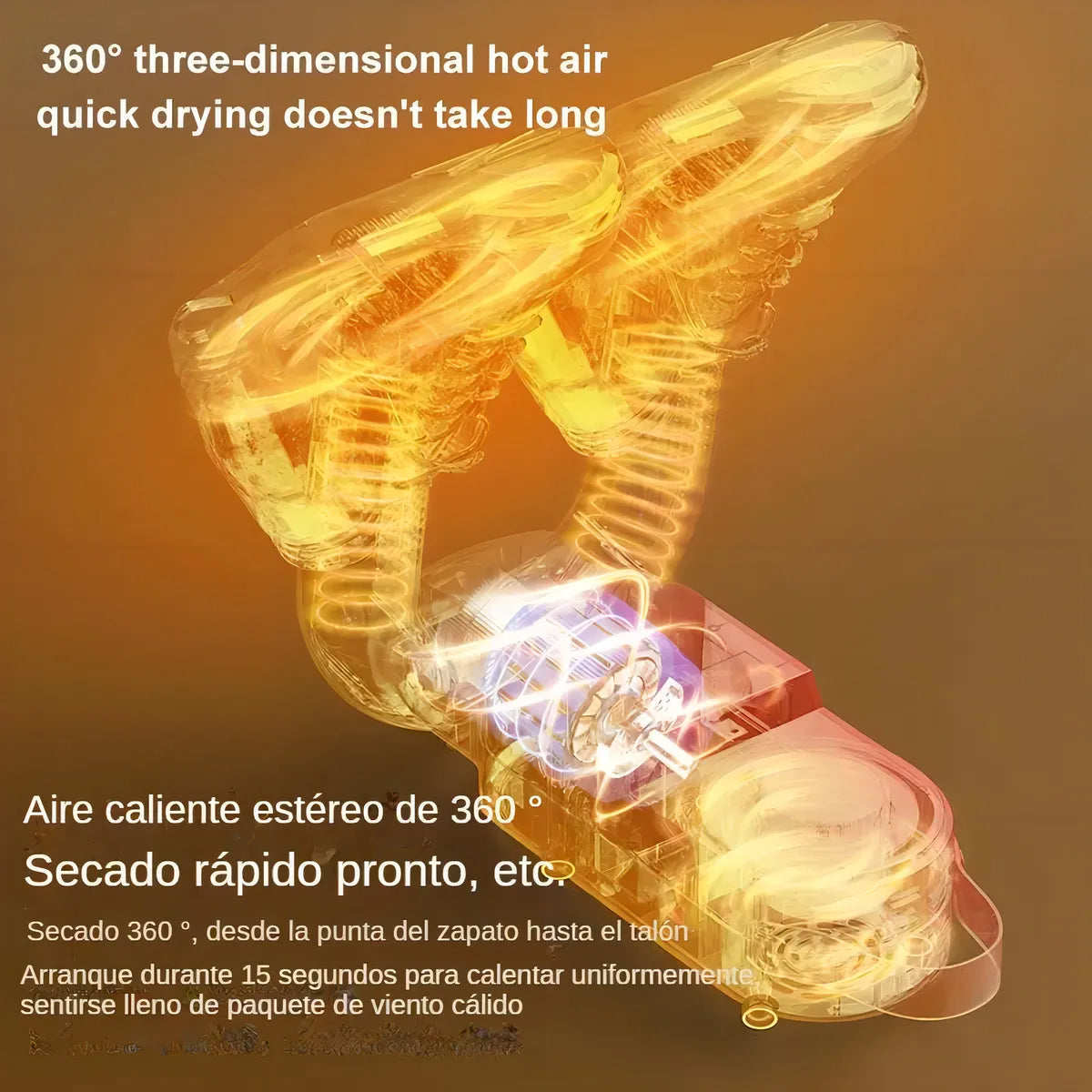 Secador de Zapatos Electrico Portatil